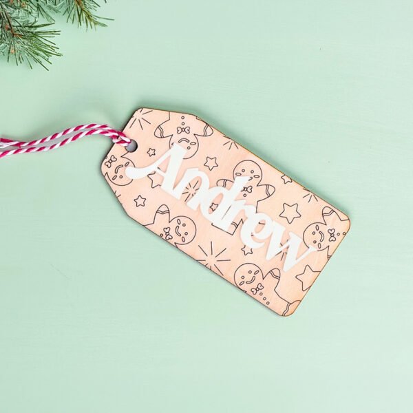 Gingerbread Stocking Tag