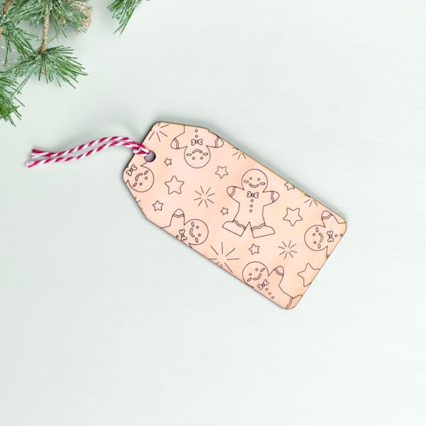 Gingerbread Stocking Tag